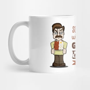 Ron Swanson Thoughts - Bacon Mug